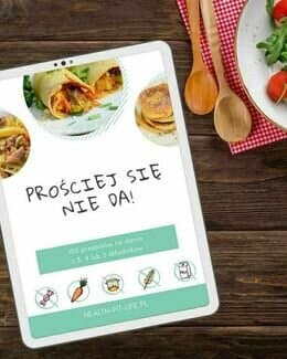 Prościej się nie da! – zdrowe przepisy na dania z 3,4 lub 5 składników – Weronika_health_fit_life, e-book