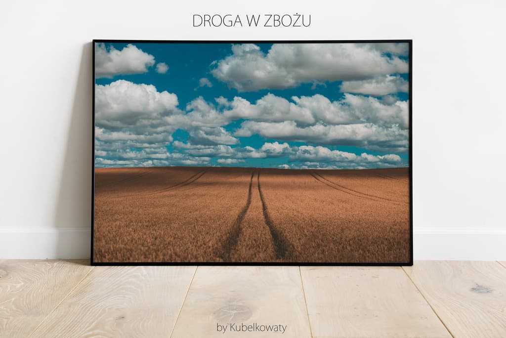 Plakat Droga w Zbożu A4 – Kubelkowaty