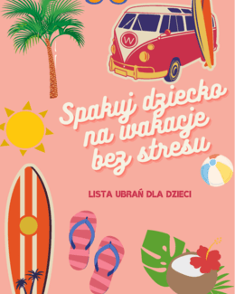 Spakuj dziecko na wakacje bez stresu – Mme_Catherina, e-book
