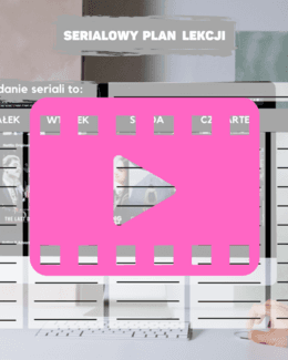Serialowy plan lekcji z motywem komputera – dariabetka.tv