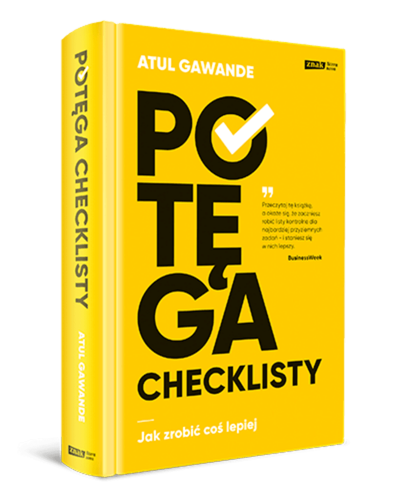 Potęga checklisty – Atul Gawande, książka