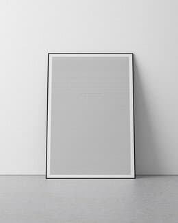 Plakat Diament white 30x40cm – Filip Zbrzeźniak
