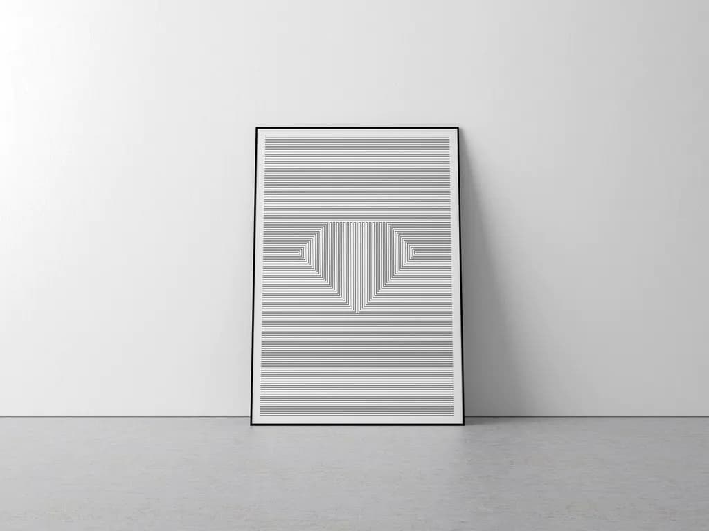 Plakat Diament white B2 – Filip Zbrzeźniak