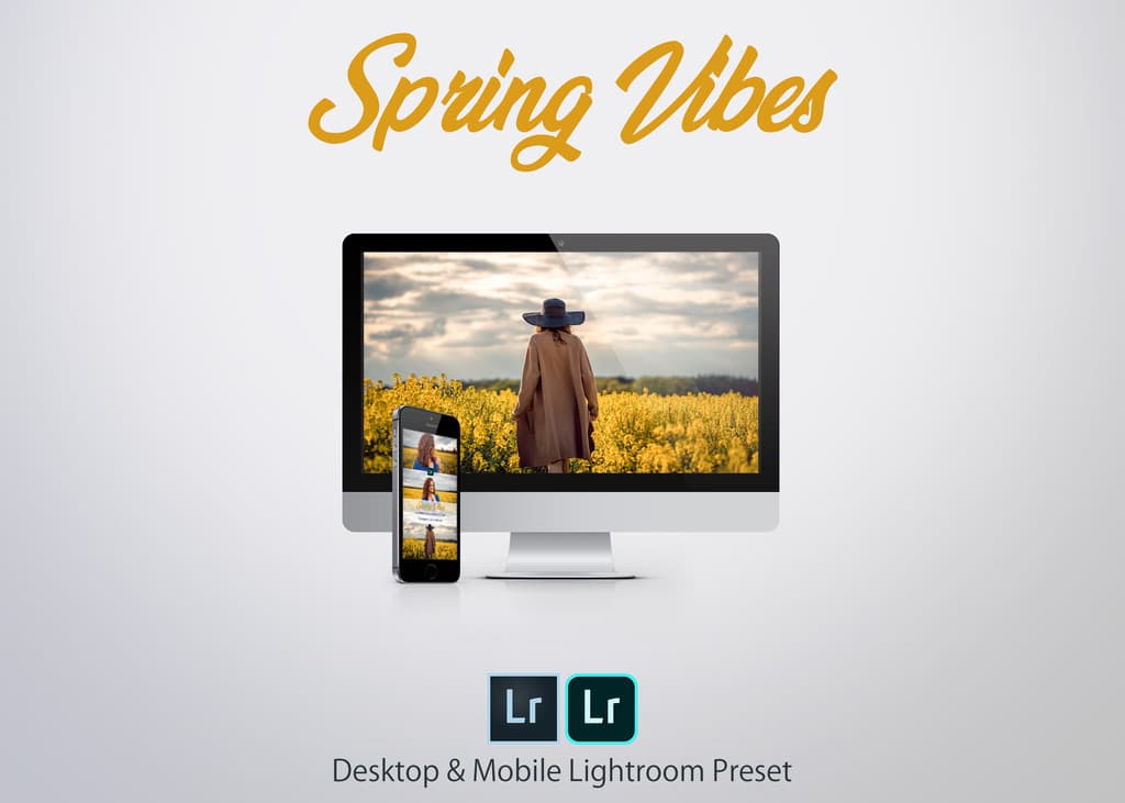 Spring Vibes – Wiosenny klimat | Lightroom Desktop & Mobile Preset – Kubelkowaty, presety