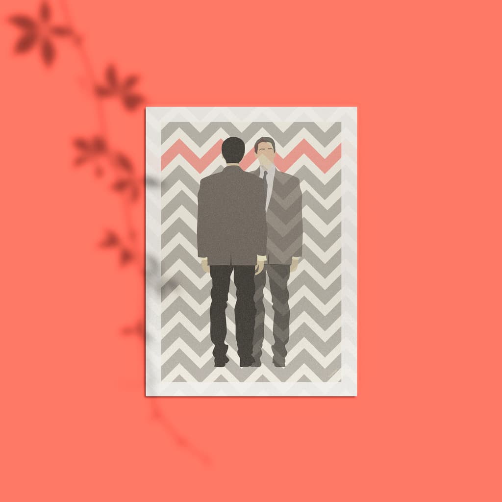 Plakat special agent dale cooper 30x40cm – tak.plakat