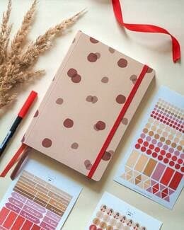 Planner w kropki, A5 MINIMALIFE DOTS – Minimalife.planner 