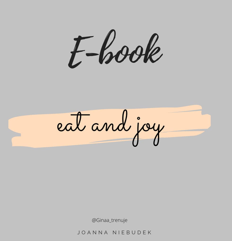 Eat and Joy – Joanna Niebudek, e-book