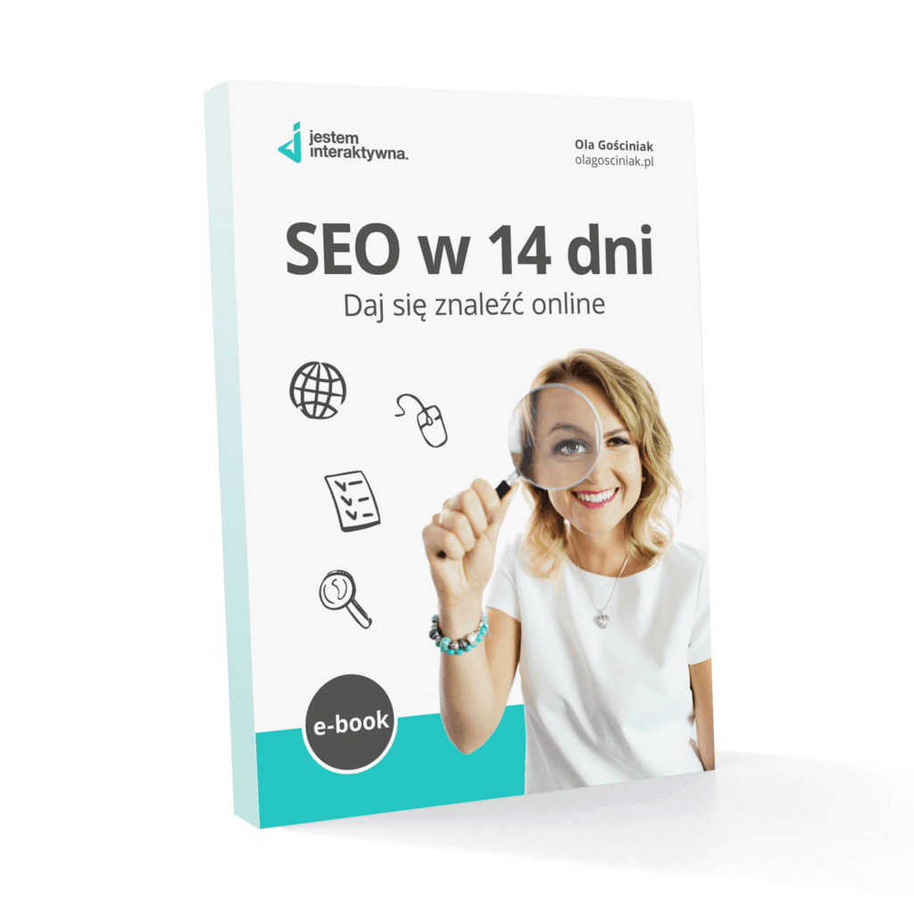 SEO w 14 dni – Ola Gościniak, e-book 