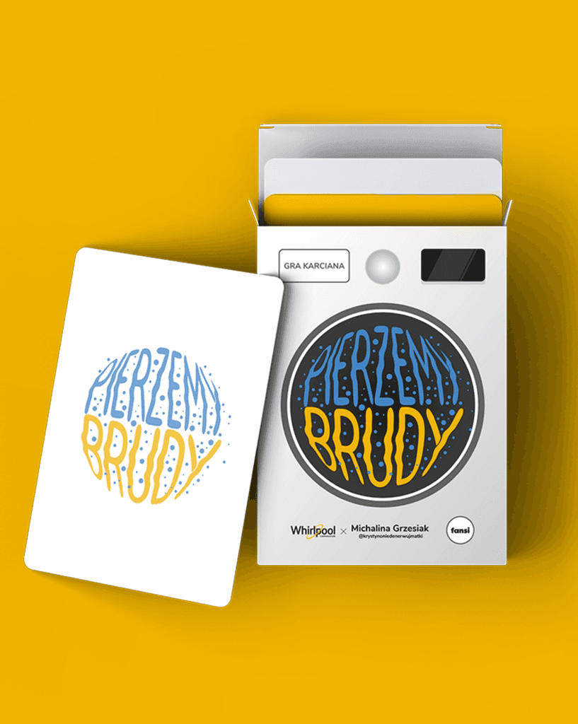  "Pierzemy brudy" – karciana gra towarzyska Whirlpool