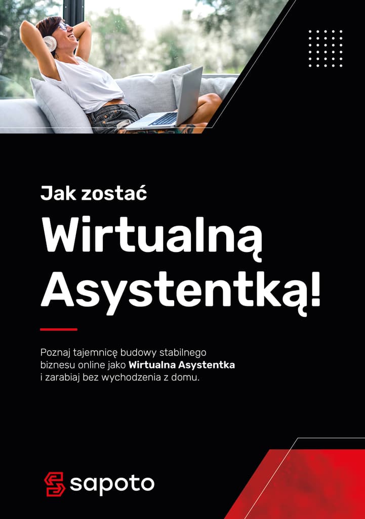 Jak zostać Wirtualną Asystentką –Sapoto Agency, e-book