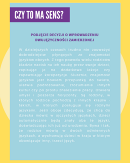 Dwujęzyczność Zamierzona – kursyzdalne, e-book