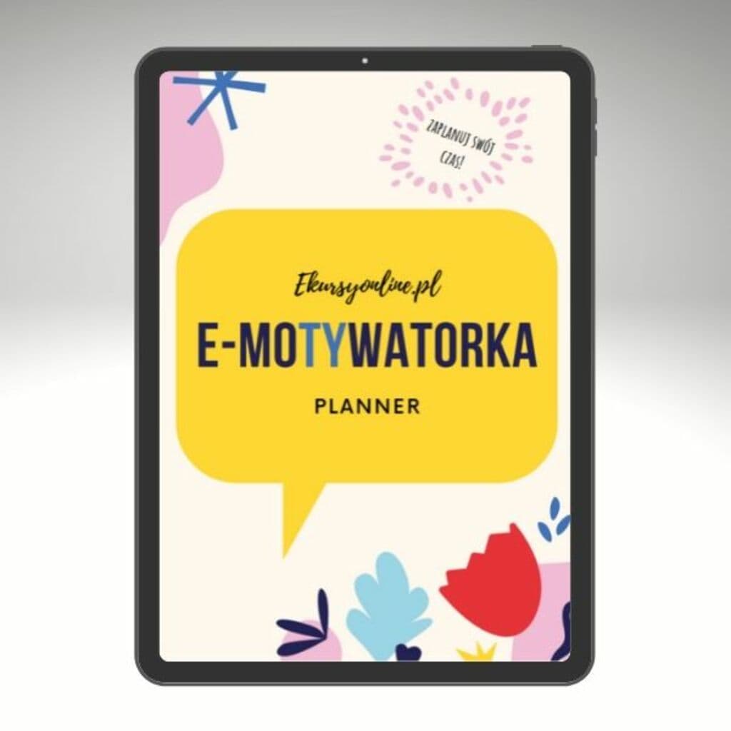 E-Motywatorka – kursyzdalne, planer