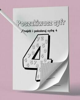 Polowanie Na Cyferki – kursyzdalne, karty pracy