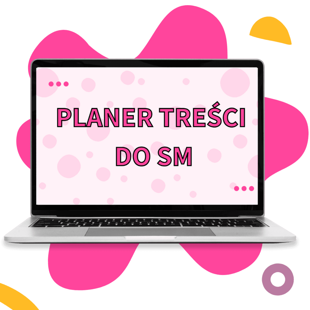 Planer treści do social media – Angelika Grafikadlalaika, planer