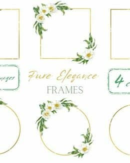 Pure Elegance Frames zestaw 6 ramek