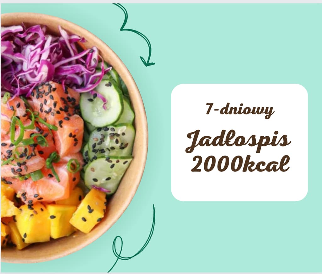7-dniowy jadłospis 2000kcal – Joanna Niebudek, e-book