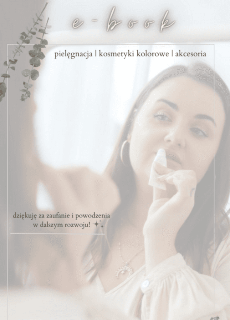 Enjoy your makeup – Joanna Wach, e-book