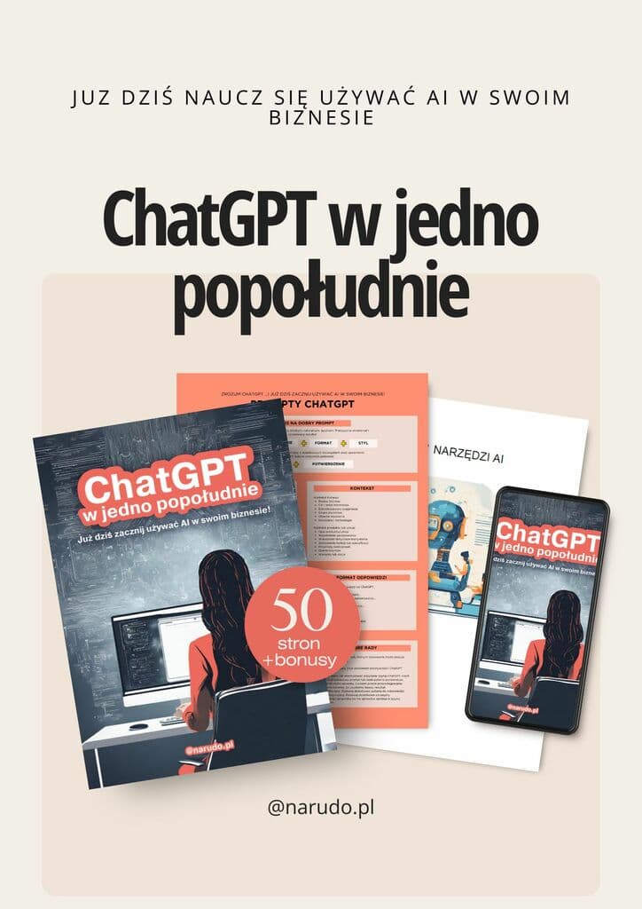 ChatGPT w jedno popołudnie. 