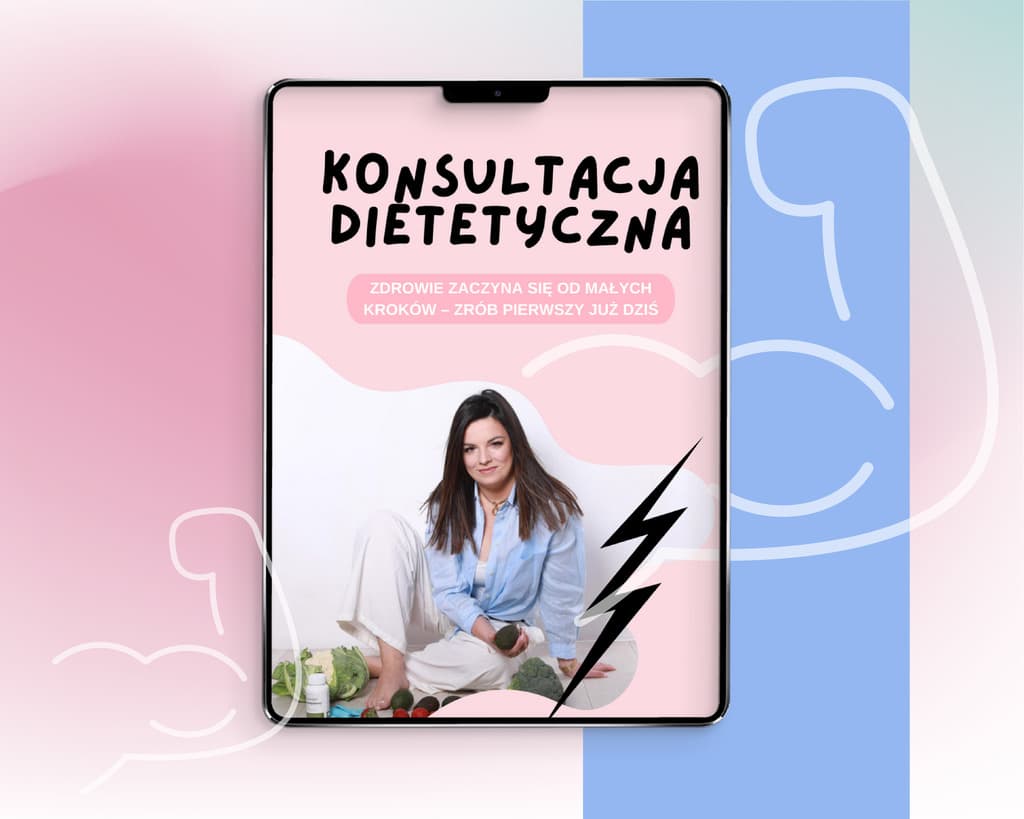 Konsultacje dietetyczne, spotkanie online 1:1