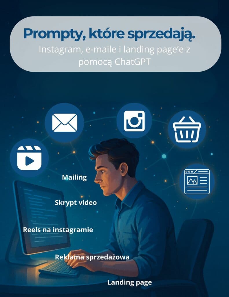 Prompty, które sprzedają. Instagram, e-maile i landing page’e z pomocą ChatGPT - @gotowedodruku; e-book