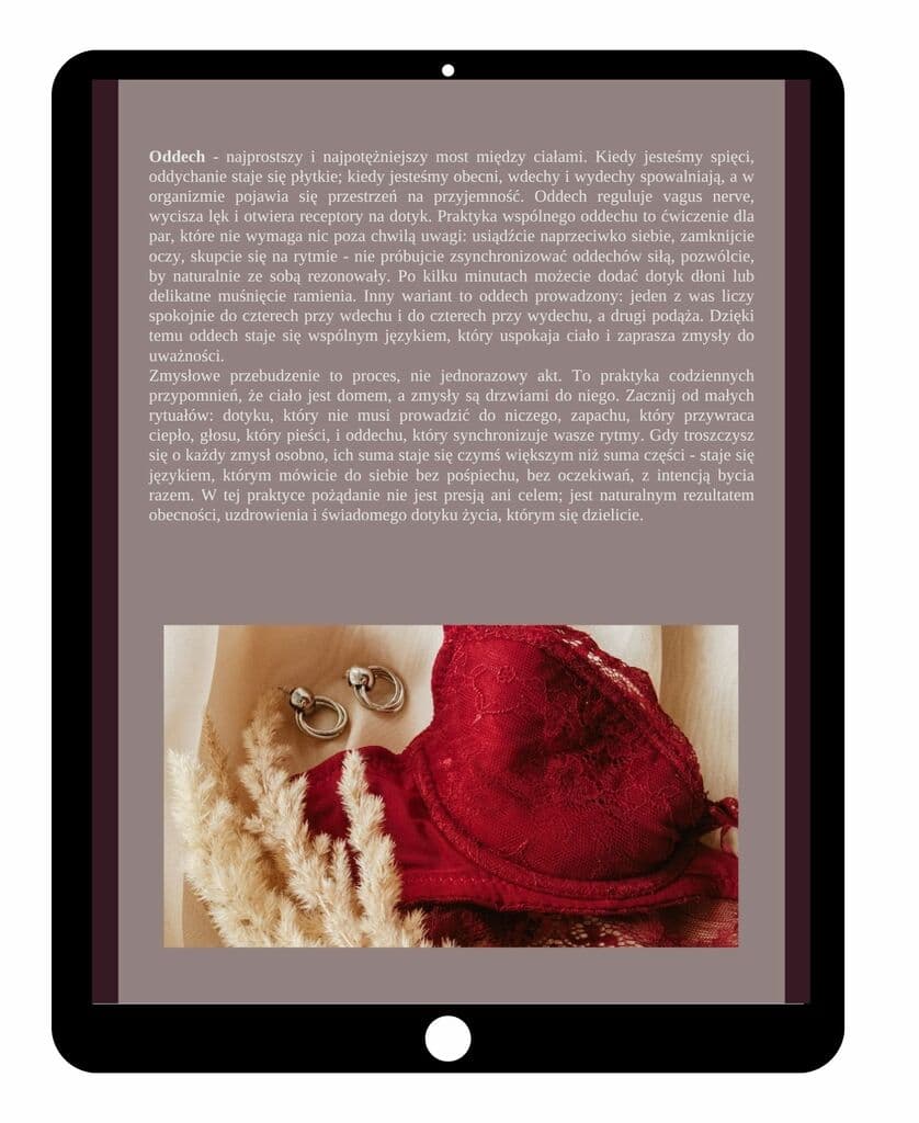 Jak rozbudzić pożądanie po latach związku. Odkryj na nowo namiętność w codziennym życiu. - @gotowedodruku; e-book