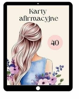    Karty afirmacyjne. Zachowaj harmonię w swoim życiu. - @gotowedodruku; karty