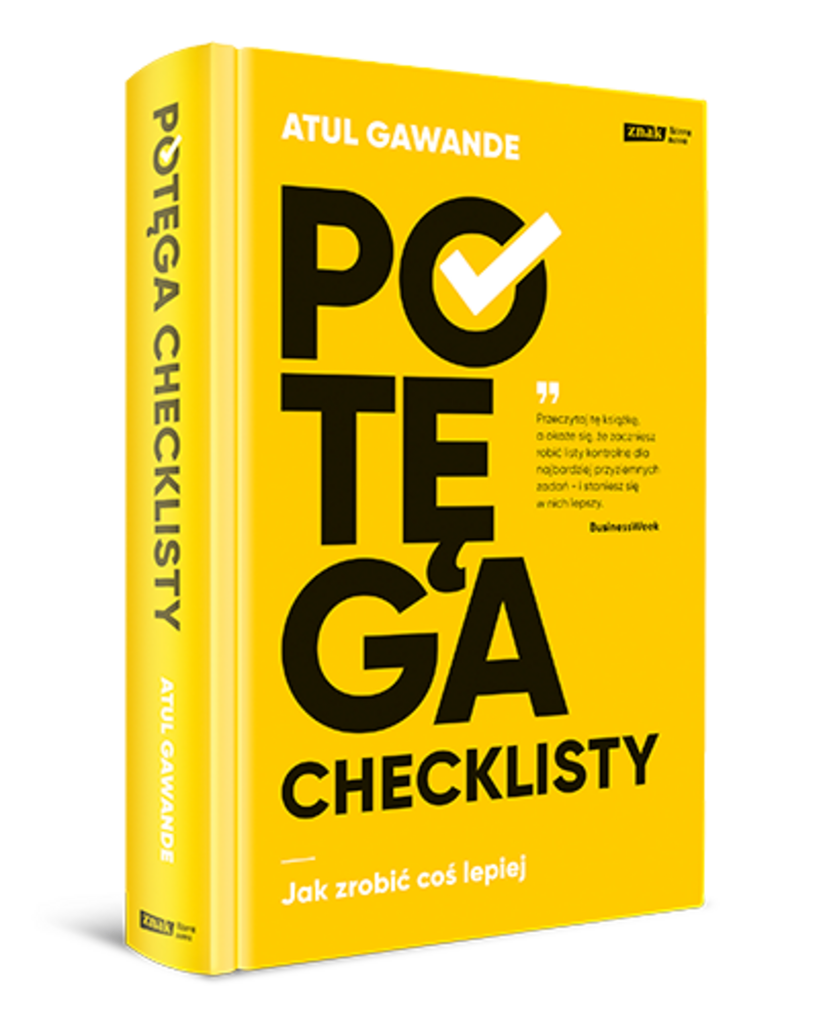 Potęga checklisty – Atul Gawande, książka