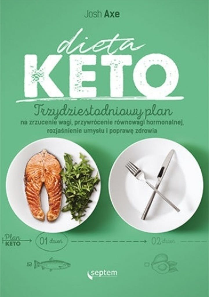 Dieta KETO. Trzydziestodniowy plan na zrzucenie wagi, przywrócenie równowagi hormonalnej, rozjaśnienie umysłu i poprawę zdrowia – Josh Axe, książka