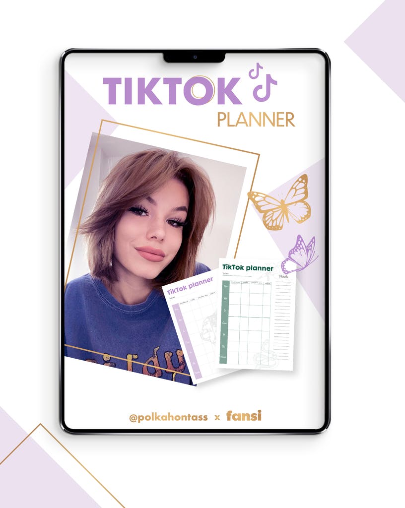 TikTok planner – Polkahontass 
