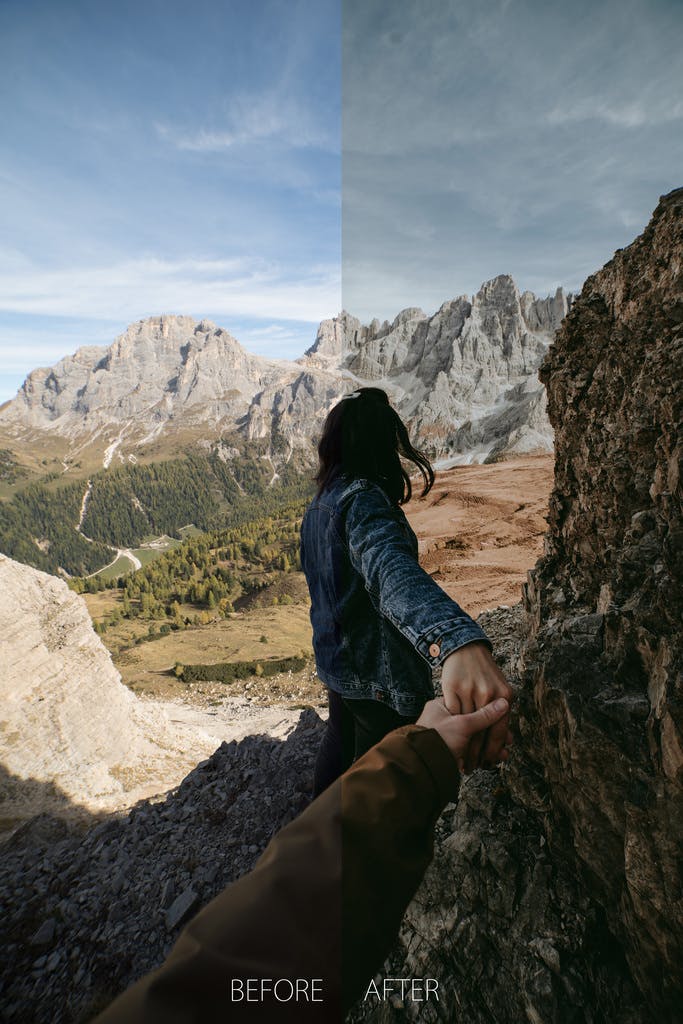 Italy Travel – Passo Rolle - Dolomity | Lightroom Desktop & Mobile Preset – Kubelkowaty, presety