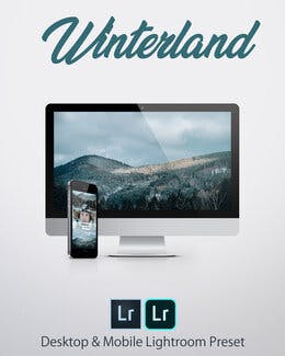 Winterland - Zimowa kraina | Lightroom Desktop & Mobile Preset – Kubelkowaty, presety