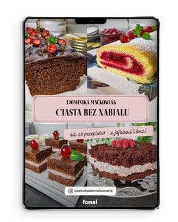 Ciasta bez nabiału – Dominika Maćkowiak, e-book
