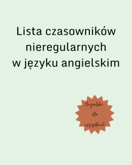 Czasowniki nieregularne w języku angielskim – Magdalena Kolasa, e-book