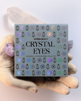 Crystal Eyes – paleta czterech błyszczących cieni od Katosu