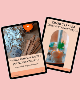 Pakiet e-booków do produkcji świec sojowych – Anna Nawrot; e-book