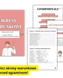 Okresy warunkowe, gramatyka angielski, matura, egzamin - Paulina Buczyńska; e-book