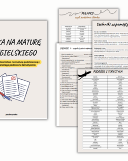 SŁÓWKA NA MATURE Z ANGIELSKIEGO - Paulina Buczyńska; e-book